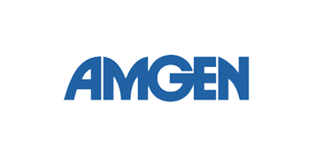 Amgen logo.